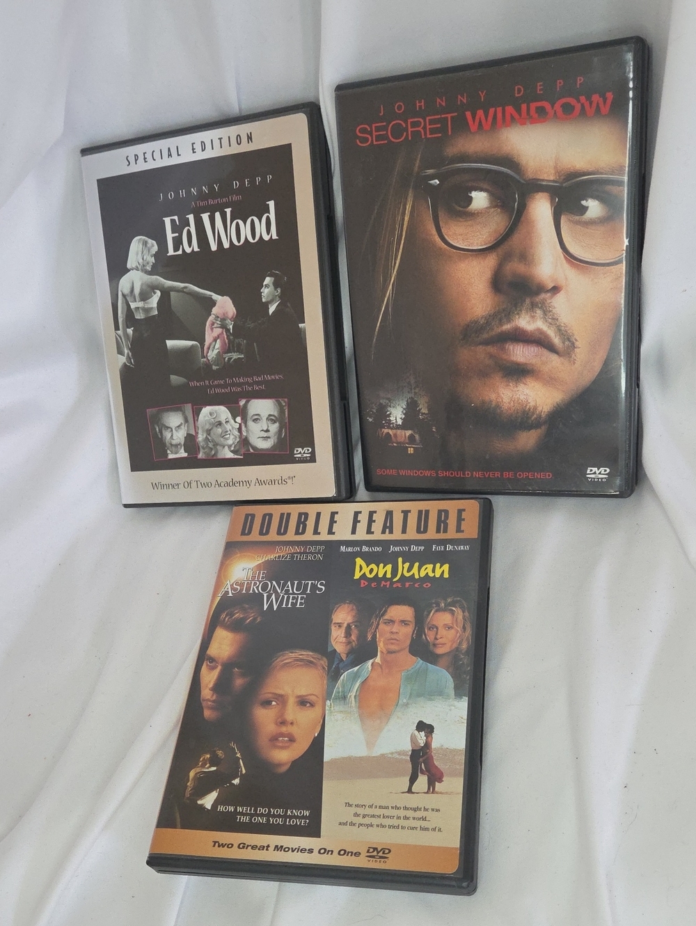 Johnny Depp DVD Collection - Bundle Of 4 Movies